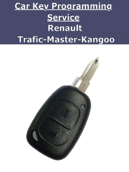 Key Programming Service - Renault Trafic Master Kangoo Car Keys